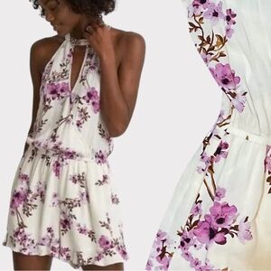 American Eagle | Romper | White | Floral | Sleeveless | XS
